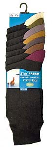 Mens Stay Fresh Socks 7 Pack