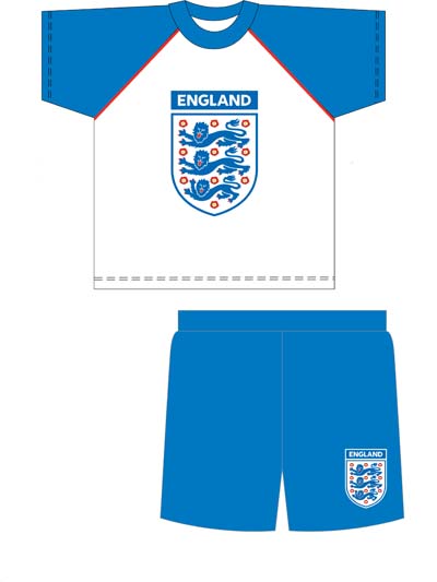 Three Lions England Pyjamas Baby