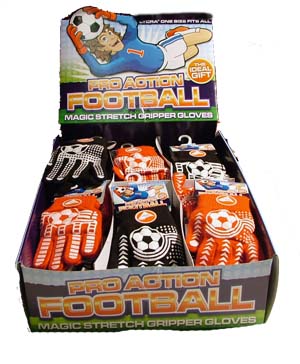 Boys Football Gripper Glove By David James
