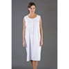 Sleeveless Nightie with Embroidery