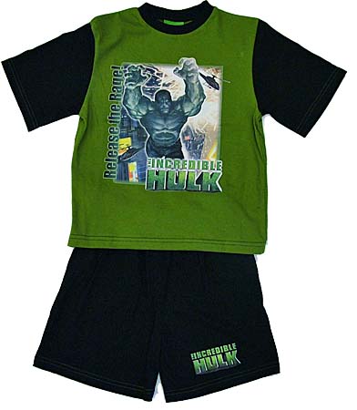 Childrens Incredible Hulk Pyjamas 3.60 each