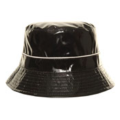 Patent Look Rain Hat