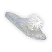 Ladies Jelly Sandals Clear