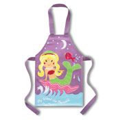 Girls Mermaid Aprons PVC