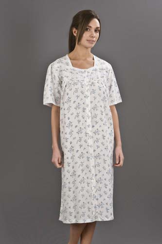 Short Sleeved Cotton Nightdress