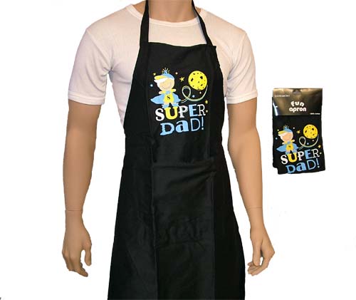 Mens Novelty Aprons (Super Dad)
