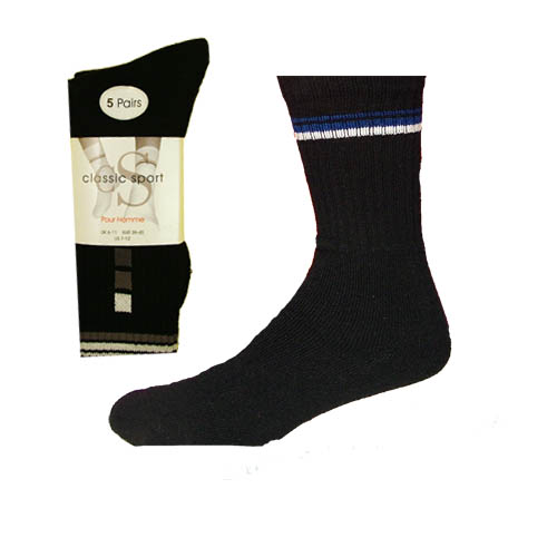 Mens Sport Socks 5 Pack
