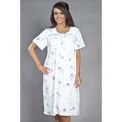 Short Sleeve Nightdress with Ribbon
