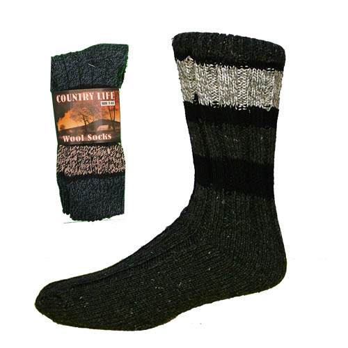 Mens Chunky Wool Mix