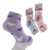 Fluffy Socks with Hearts
