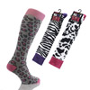 Animal Print Welly Socks