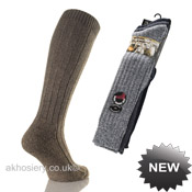 Long Wool Socks Padded