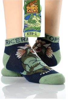 Boys Dinosaur Trainer Socks