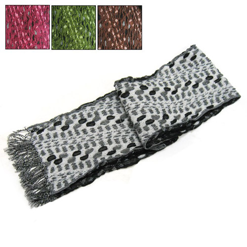 Ladies Heavyweight Pleated Scarves