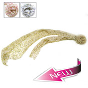 Neck Scarf with Rose Clip