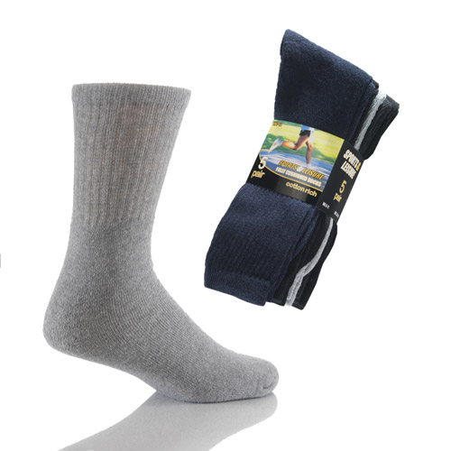 Mens Plain Sport Socks