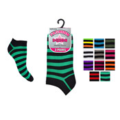Trainer Socks Dark Stripes