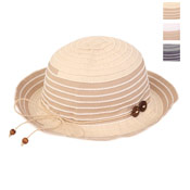 Ladies 2 Tone Fancy Sun Hat
