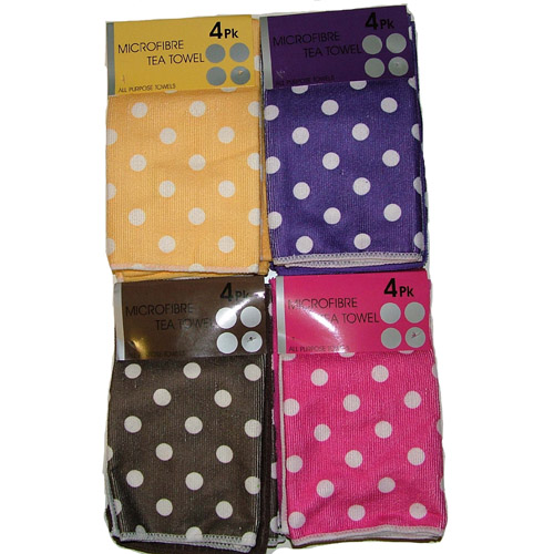 Microfibre Tea Towel Spots