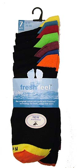 Mens 7 Day Week Socks