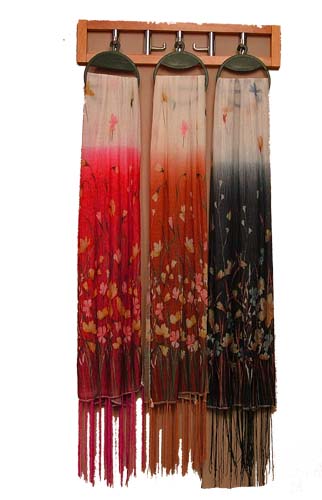 Floral Patterned Scarf