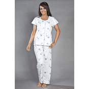 Jersey Pyjamas Short Sleeve Long Leg