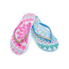 Flip Flops with Shell Print Design
