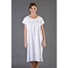 Short Sleeve Nightie with Embroidery