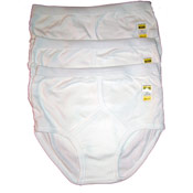 Mens White Briefs Y Fronts