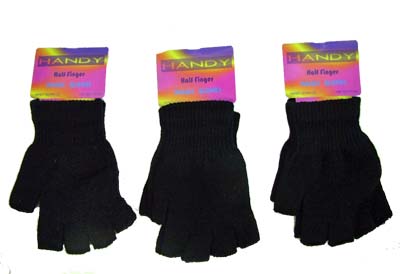 Fingerless Magic Gloves Black