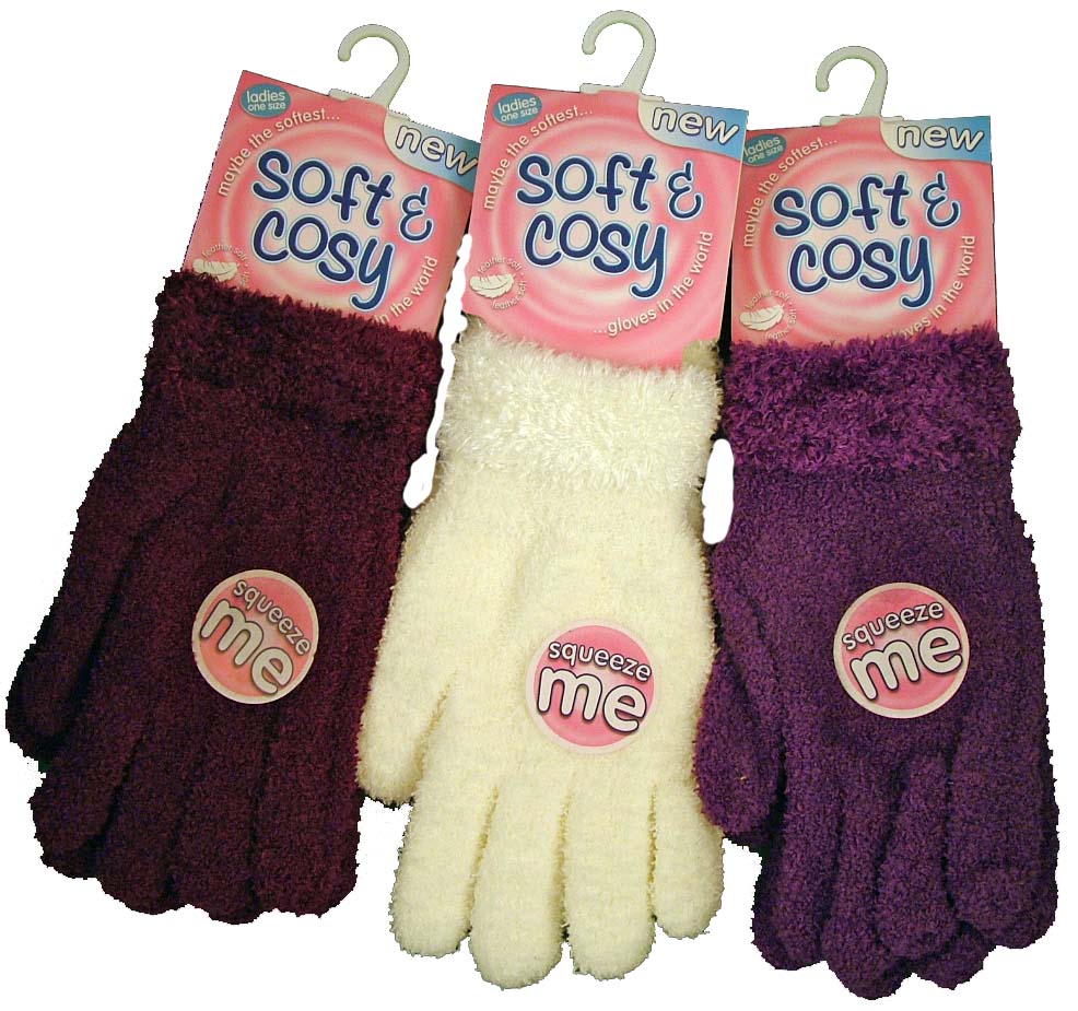 Ladies Soft & Cosy Gloves