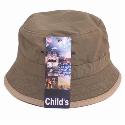 Childrens Bush Hat Assorted Cols