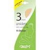 Ladies 15 Denier Anklets with comfort top