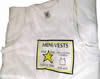 Mens 5 Star White Vests