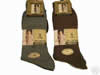 Mens 6 Pack 100% Cotton Socks