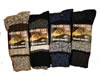 Mens Chunky Wool Mix