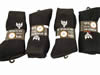 Kids Black Crown Sports Socks