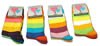 Wide Stripe Design Ankle Socks 4-6