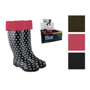 Fleece Welly Socks Liners (Plain)