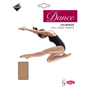 Shimmer Full Foot Tights Girls