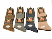 Mens Big Foot Cotton Socks 11-14