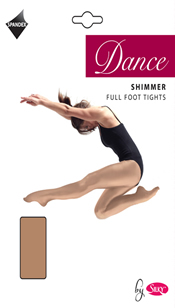 Dance Shimmer Foot Tights