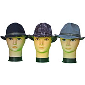 Adult Fancy Trilby Hats