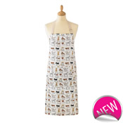 Dog Print Apron