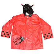 Childrens Novelty Raincoat Ladybird