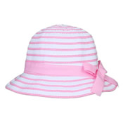 Girls Straw Hat with Ribbon