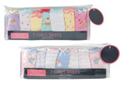 Girls Fancy Briefs 7 Pack