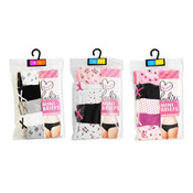 Ladies Mini Briefs 5 Pack