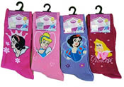 Girls Disney Princess Character Socks