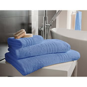 Egyptian Cotton Hand Towel Blue Plain